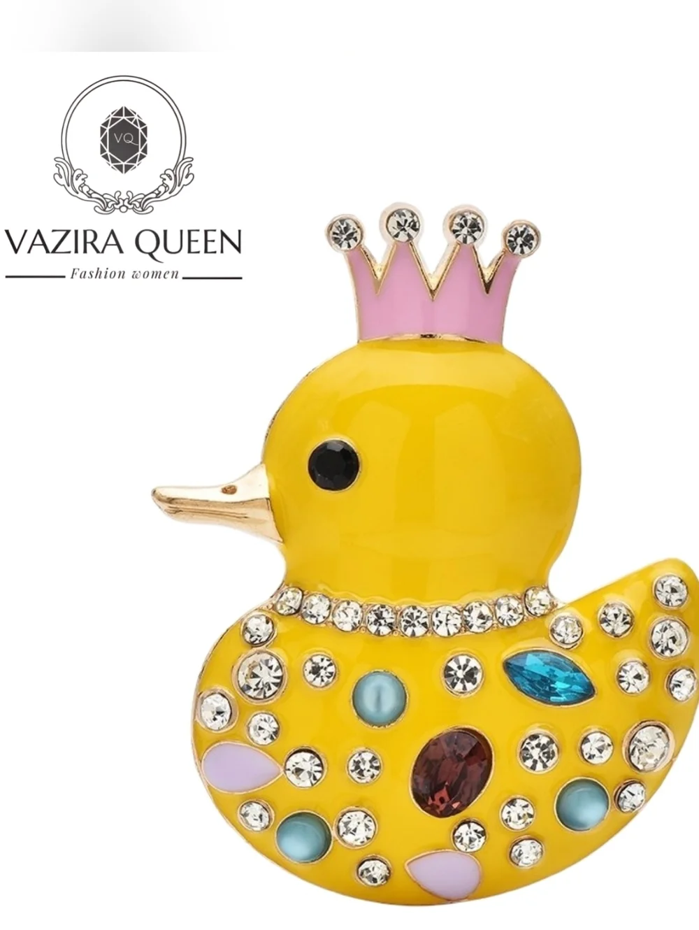 VQ Duck Brooch